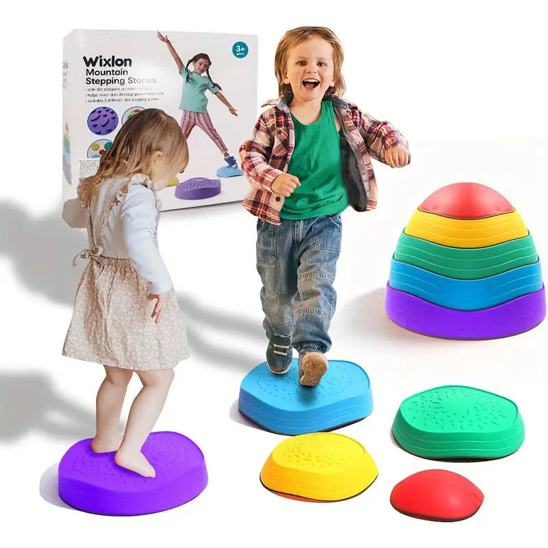 Kids Balance Board Set - 5Pcs