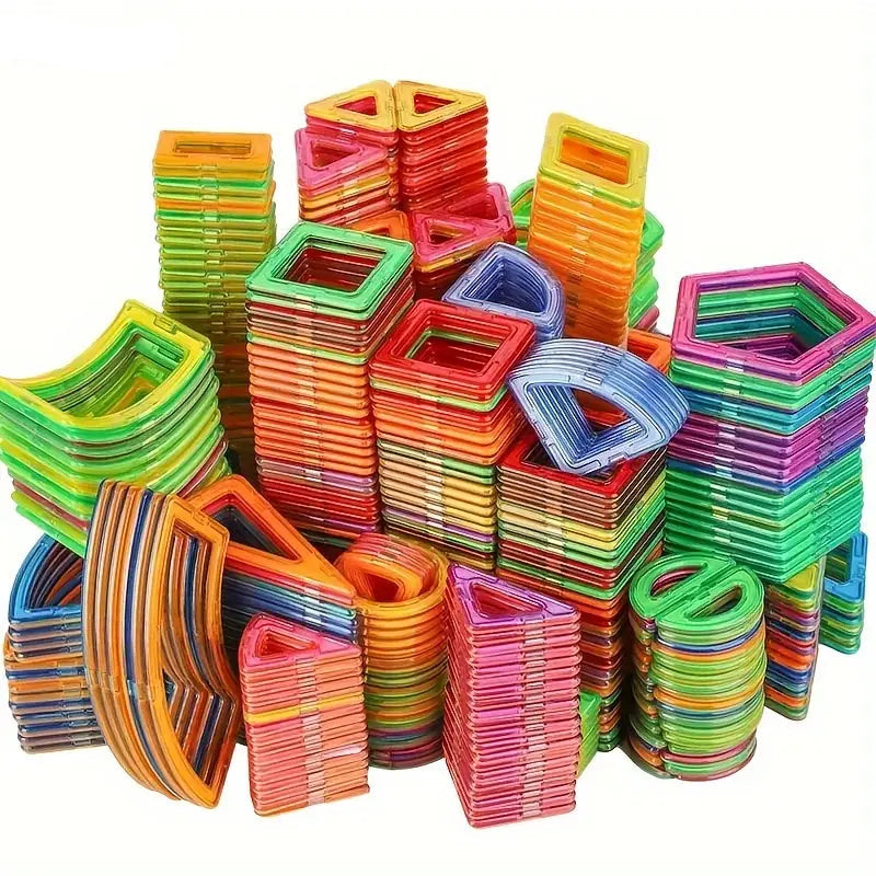 Educational Magnet Building Blocks - 83Pcs