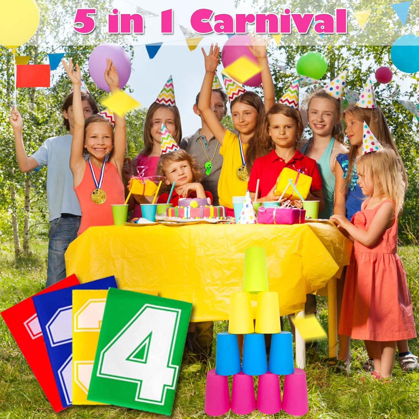 38 - Piece Outdoor Games Set