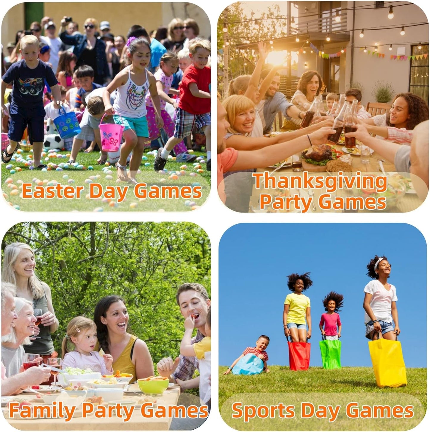 38 - Piece Outdoor Games Set