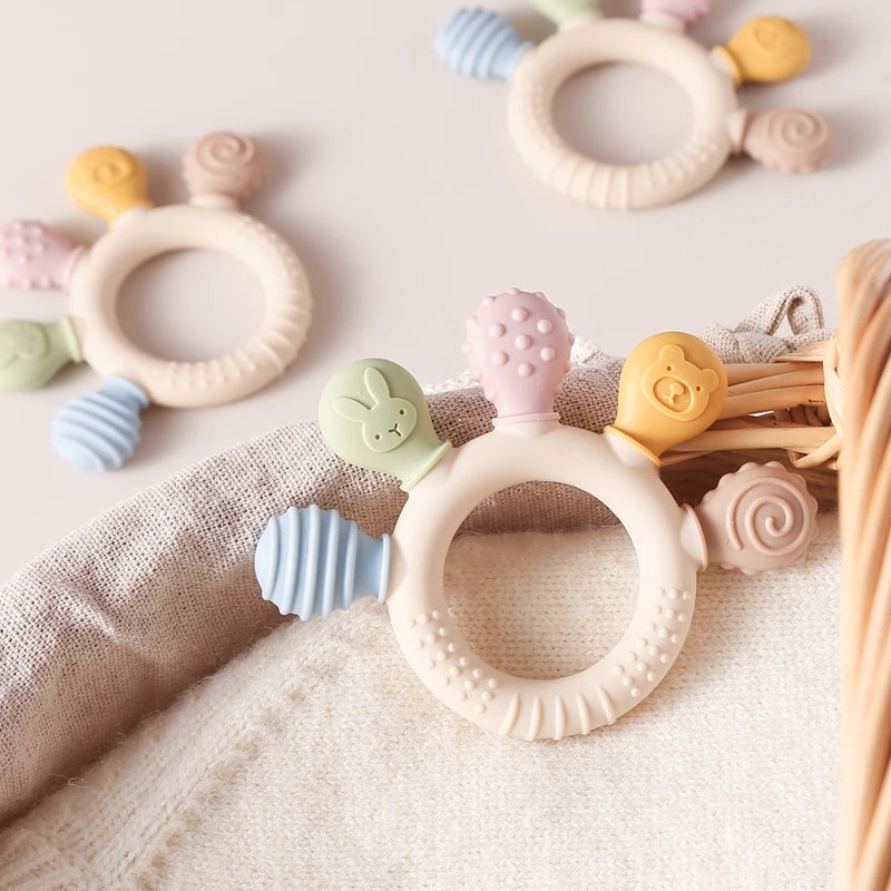 Chewing Teether Ring Sensory Toy