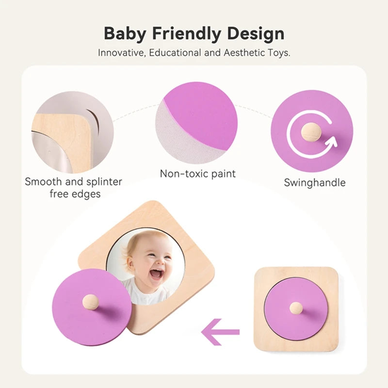 Baby Mirror Puzzle Toy
