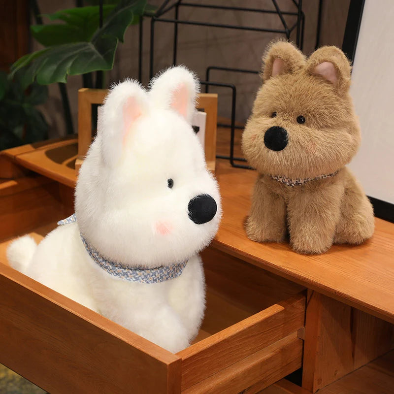 Adorable West Highland Terrier Plush Toy