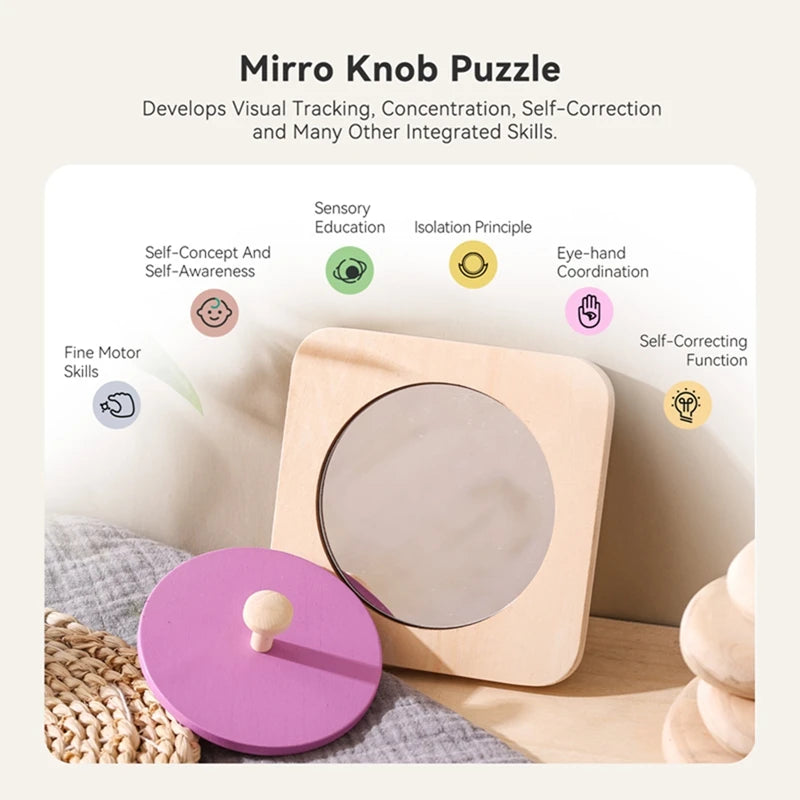 Baby Mirror Puzzle Toy