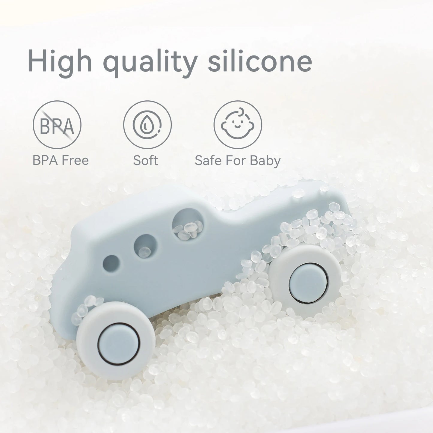 Sensory Chewy Educational Toy Cars