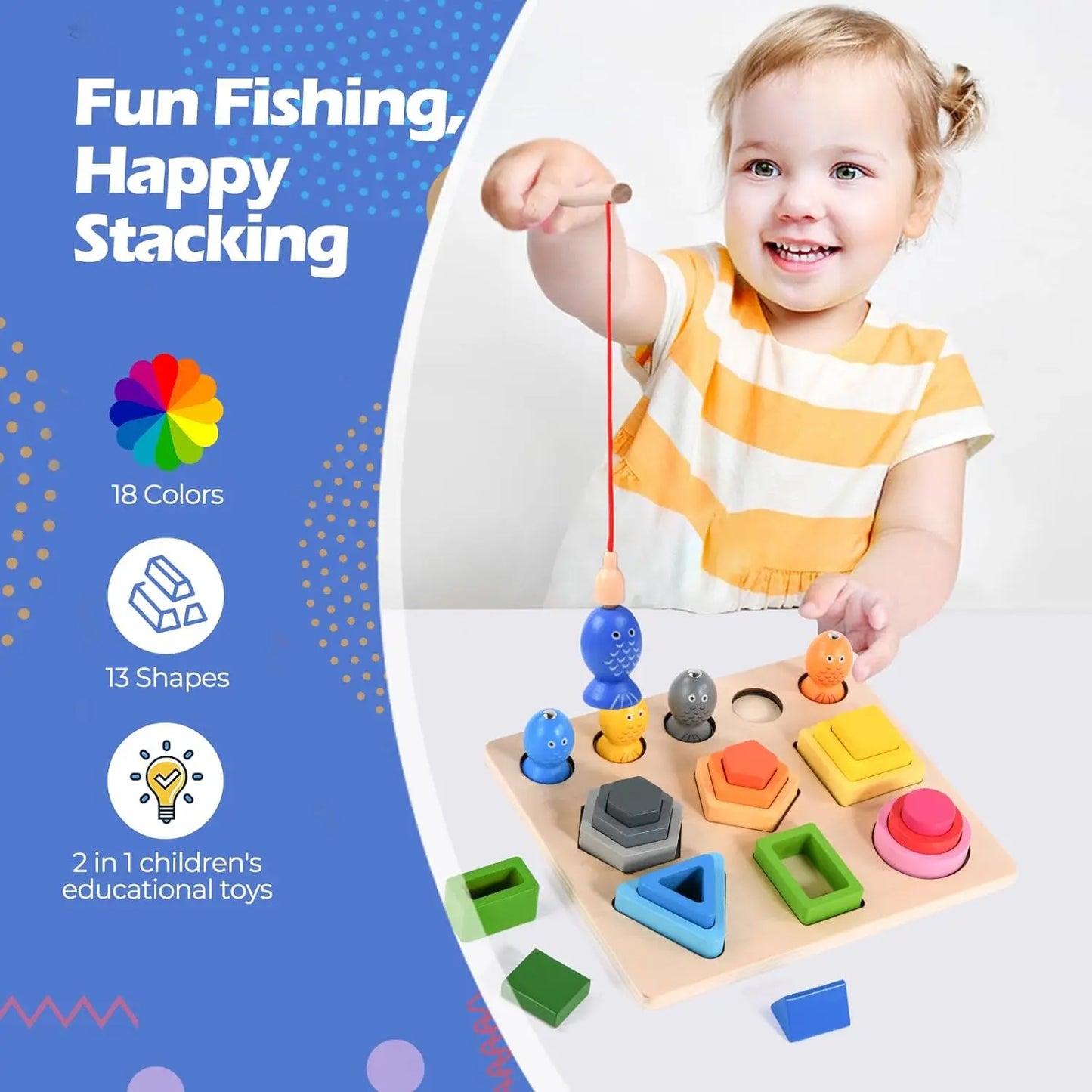 Magnetic Pairing Sorting Fishing Game