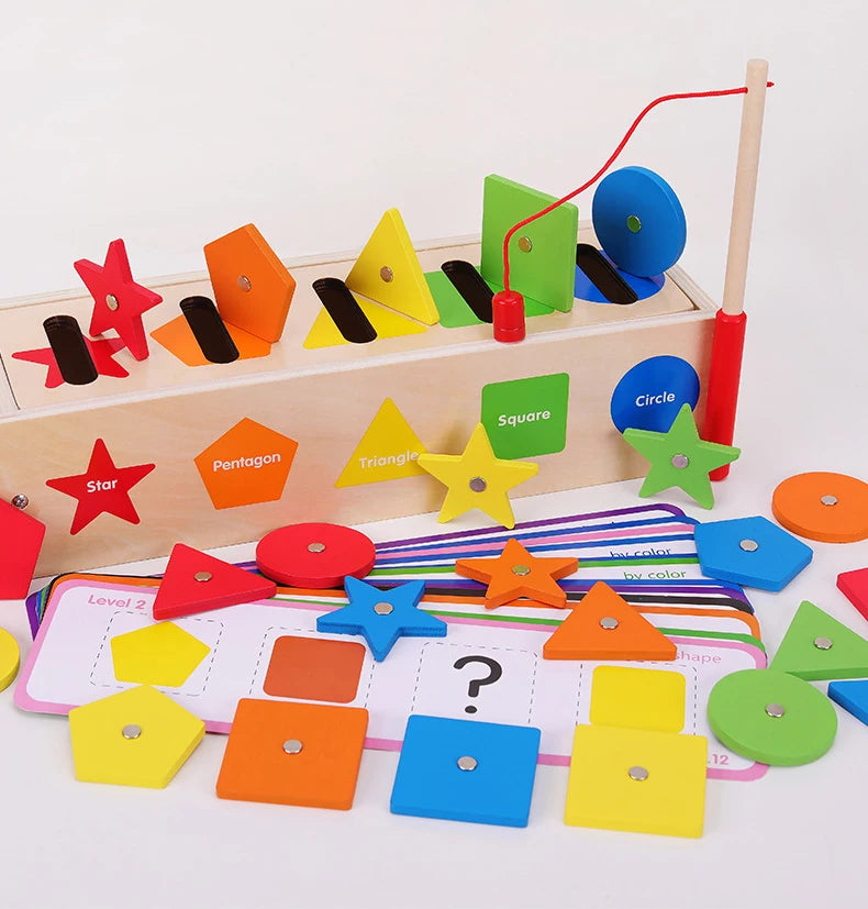 Magnetic Pairing Sorting Fishing Game