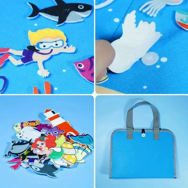 Interactive Educations Travel Felt Kit