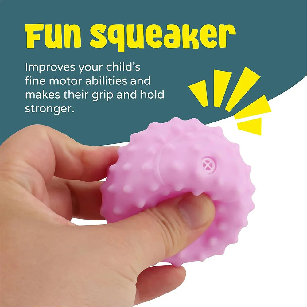 Squeaky Sensory Balls - Set of 6