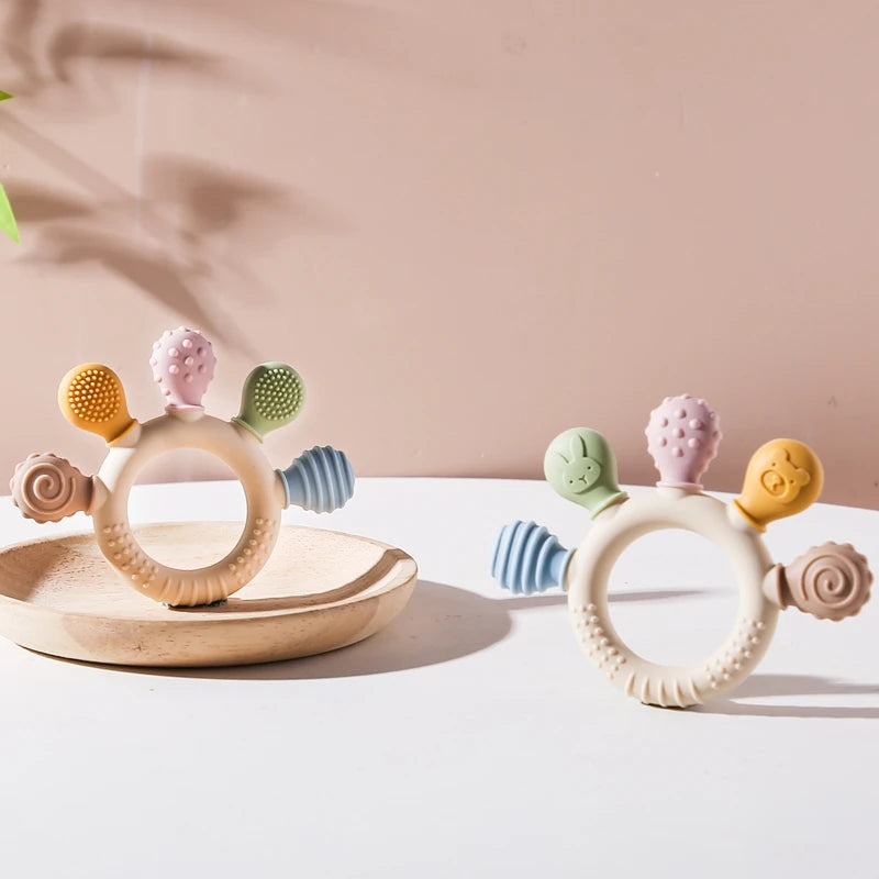 Chewing Teether Ring Sensory Toy