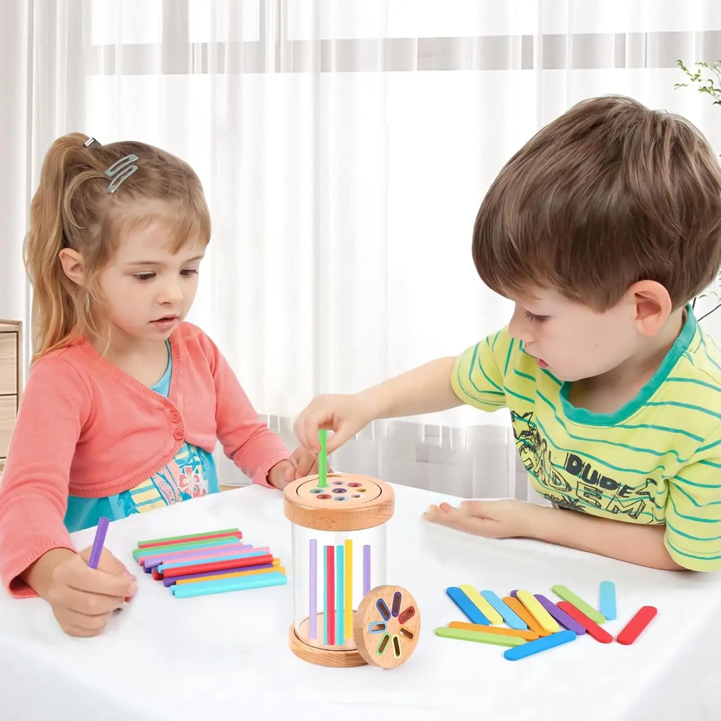 Wooden Colour Sorting Toys
