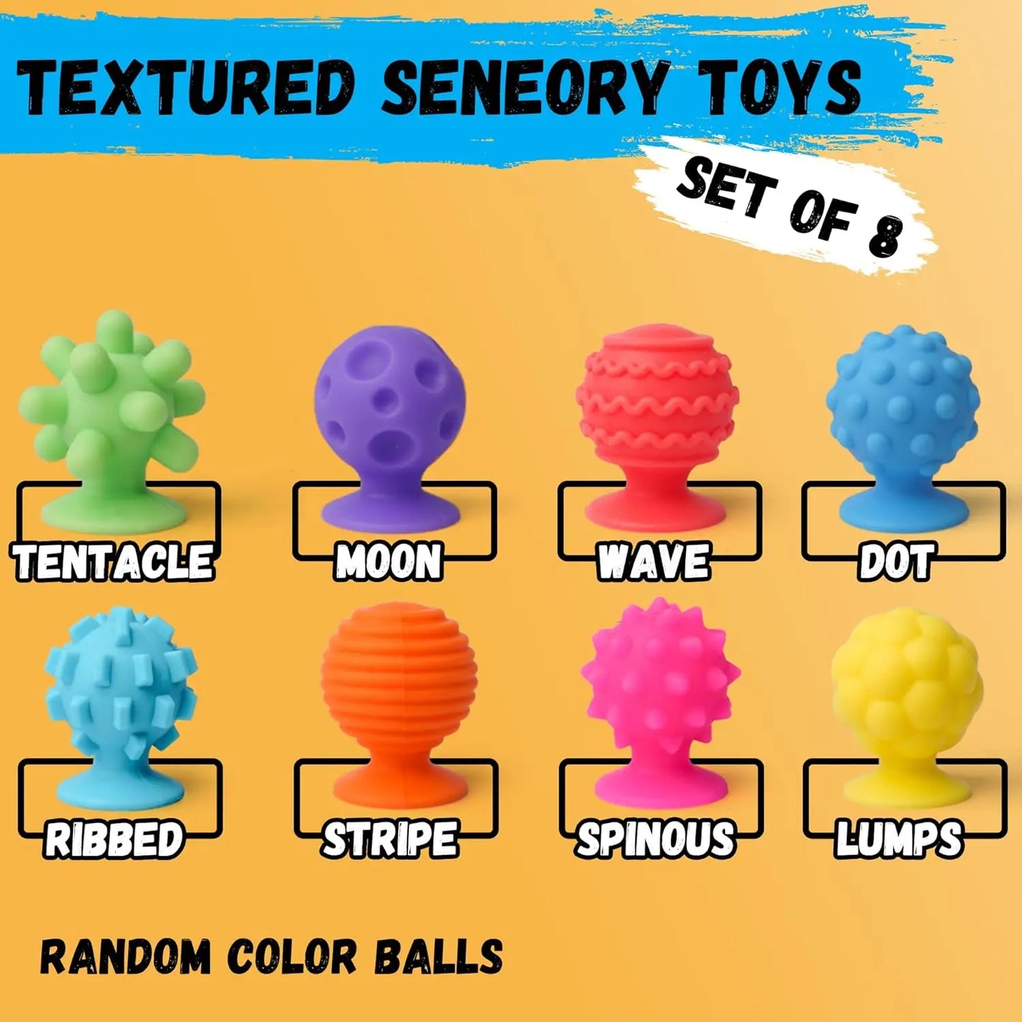 Sensory Fidget Toys - 8 Pack