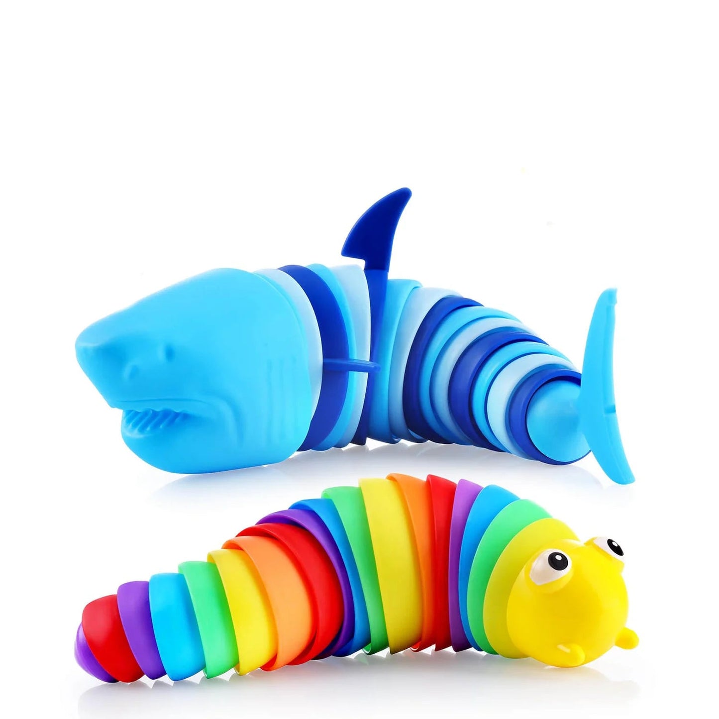 2 Pcs Fidget Slug Toy