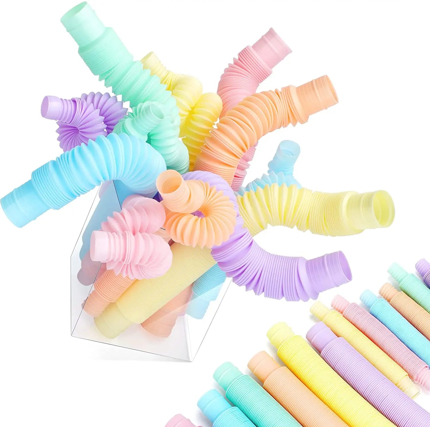Sensory Tube Fidget Toy - Pack of 4