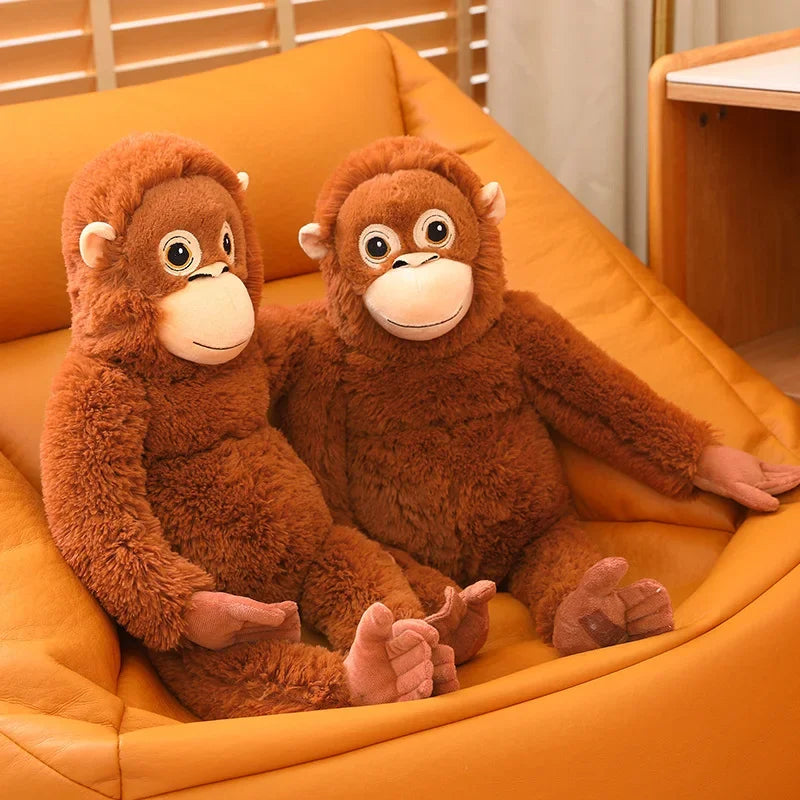 Gorilla Chimpanzees Monkey Plush Toy – Realistic & Cuddly