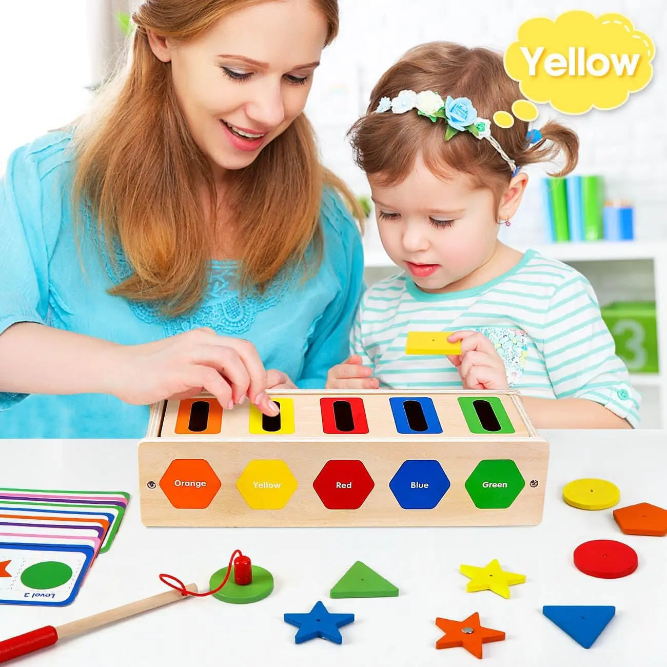 Magnetic Pairing Sorting Fishing Game