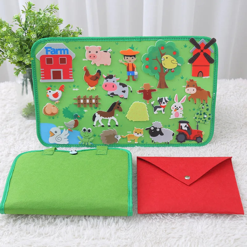 Interactive Educations Travel Felt Kit