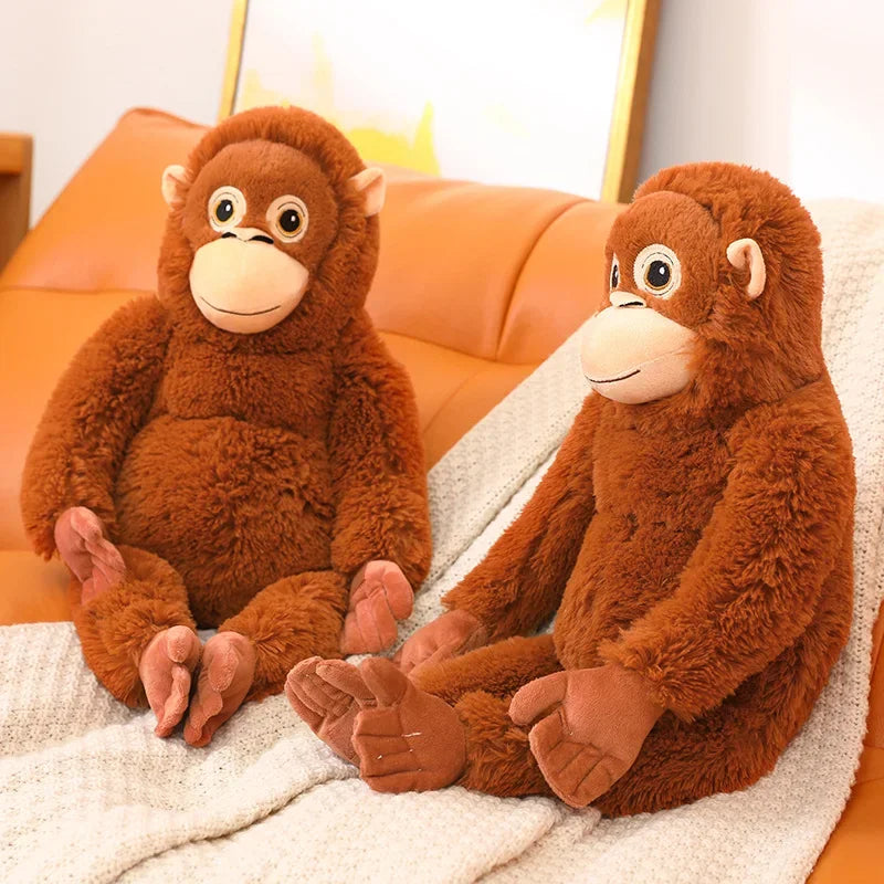 Gorilla Chimpanzees Monkey Plush Toy – Realistic & Cuddly