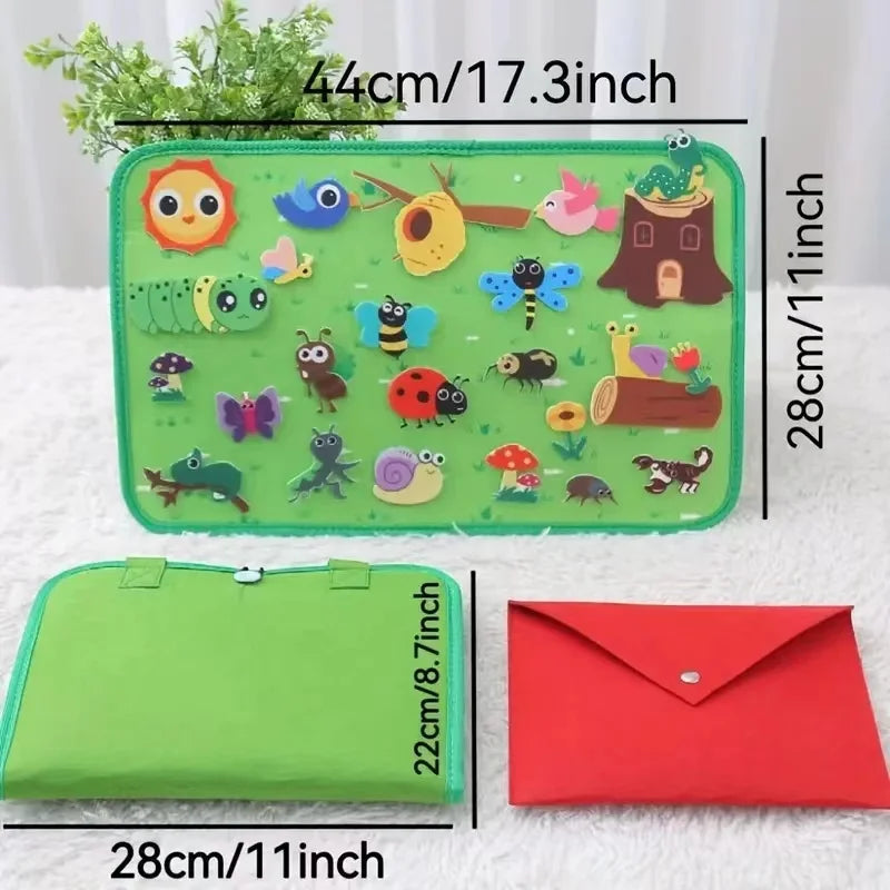 Interactive Educations Travel Felt Kit