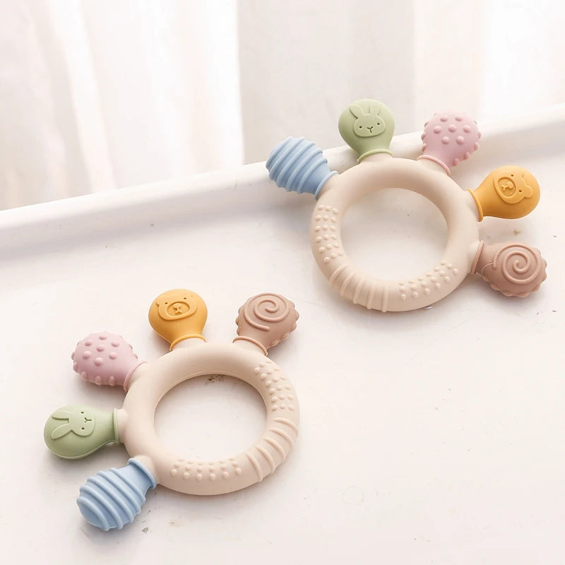 Chewing Teether Ring Sensory Toy