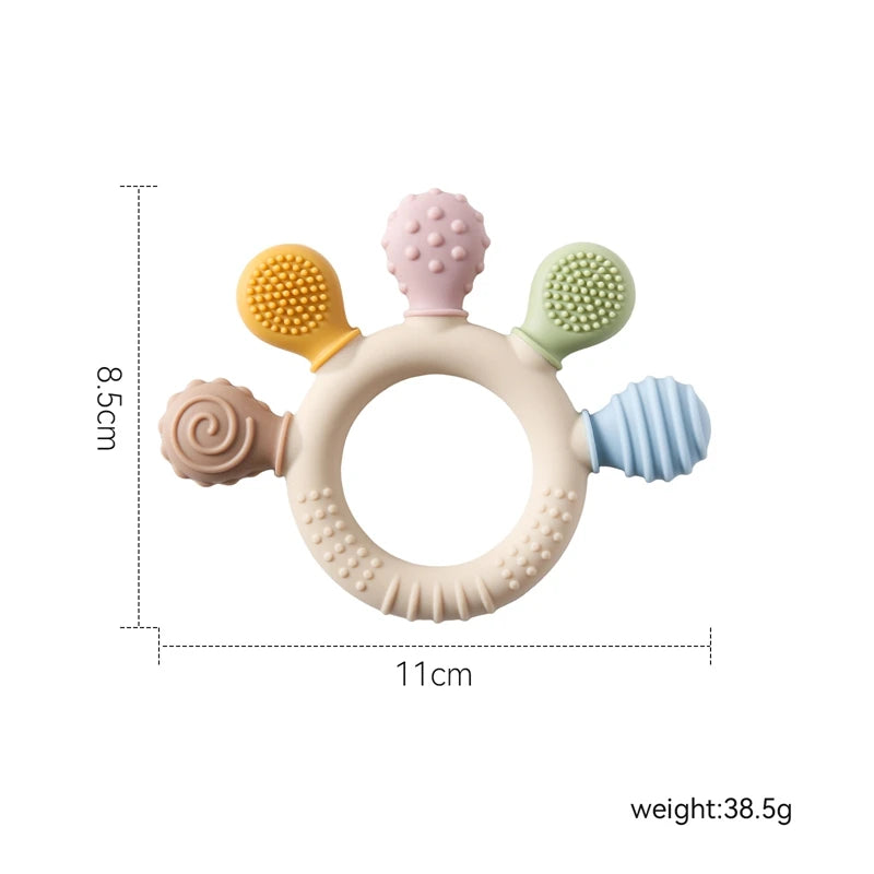 Chewing Teether Ring Sensory Toy