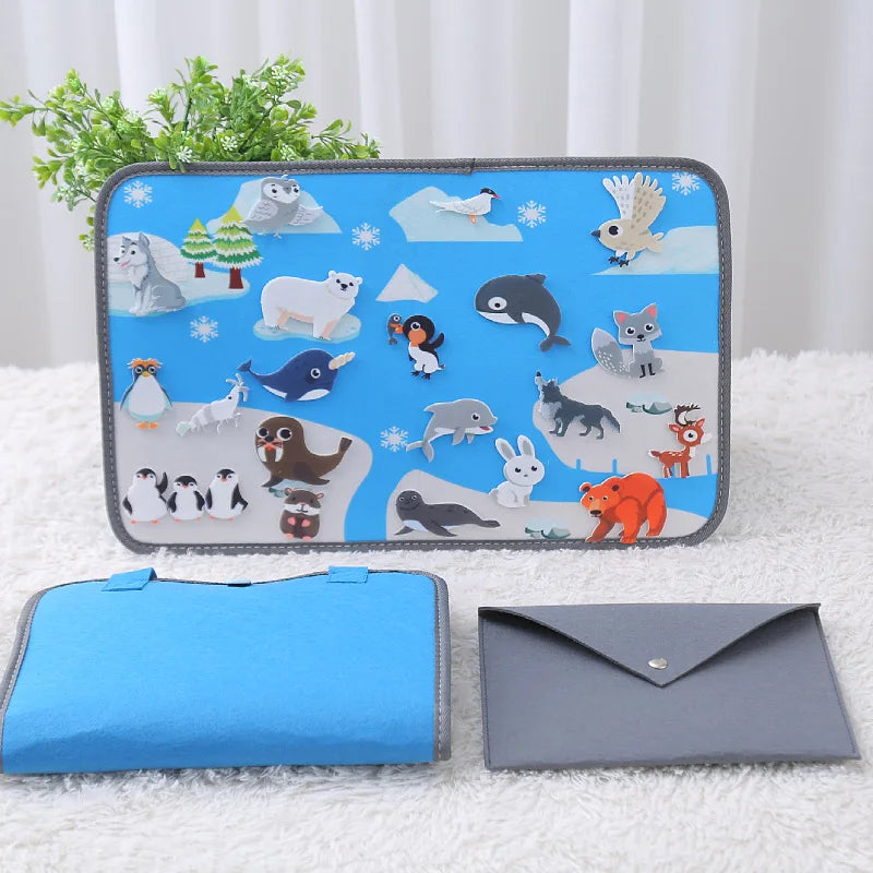 Interactive Educations Travel Felt Kit