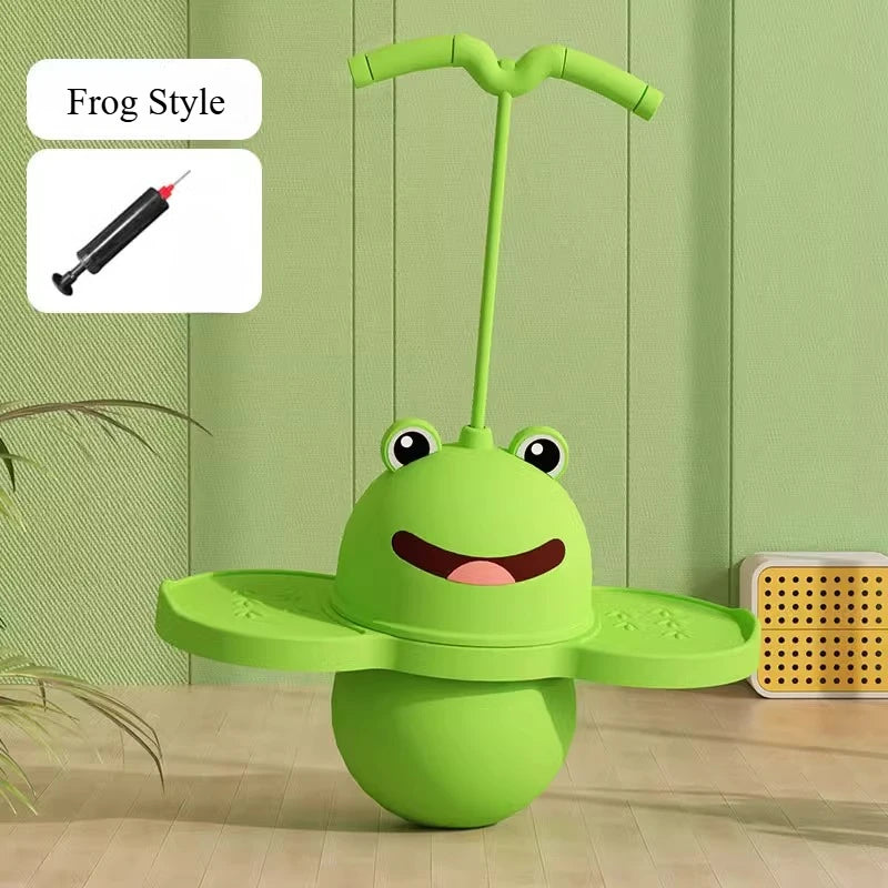 Bouncing Ball Frog Jump