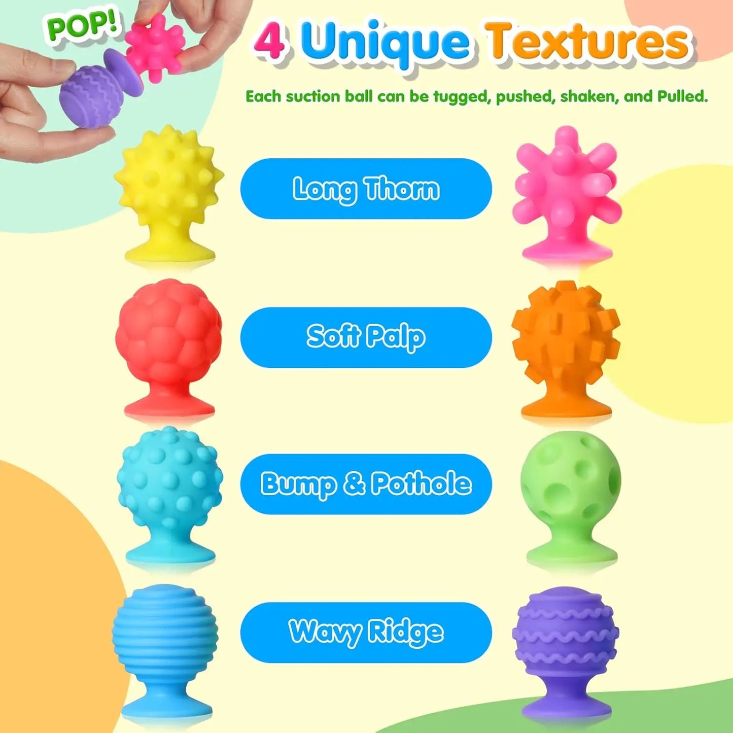 Sensory Fidget Toys - 8 Pack
