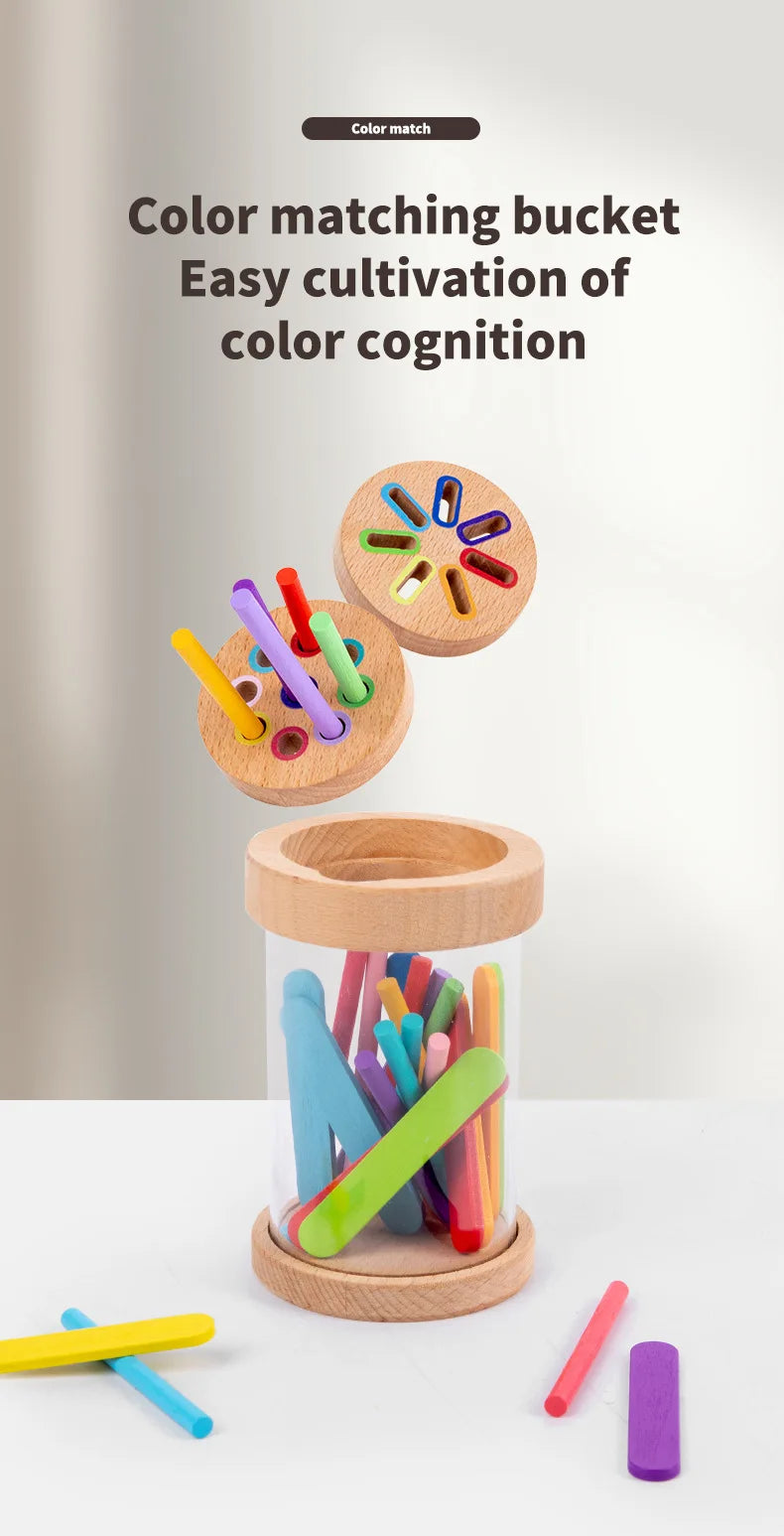 Wooden Colour Sorting Toys