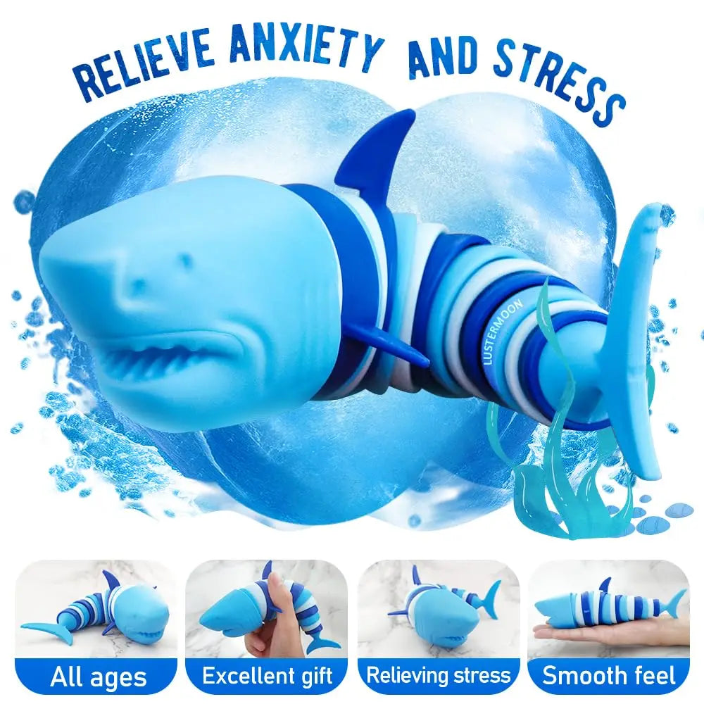 2 Pcs Fidget Slug Toy