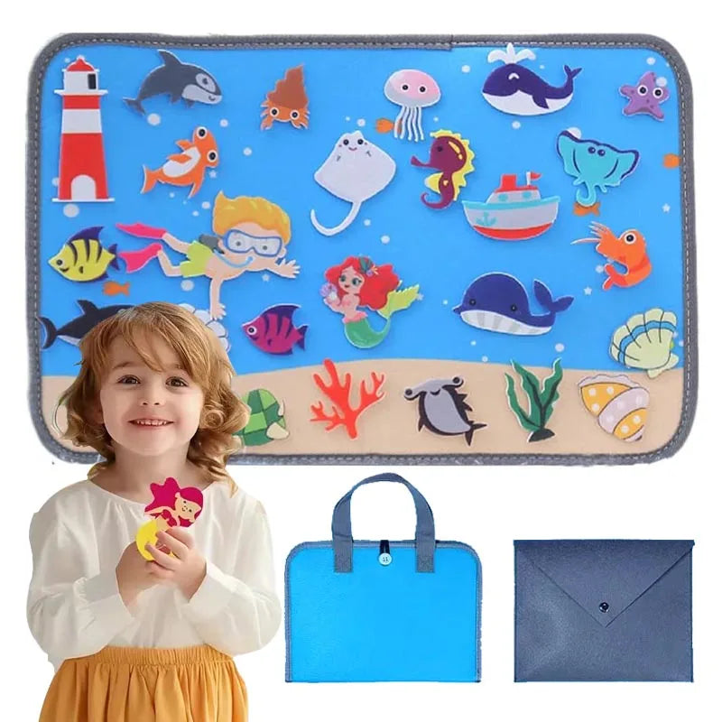 Interactive Educations Travel Felt Kit