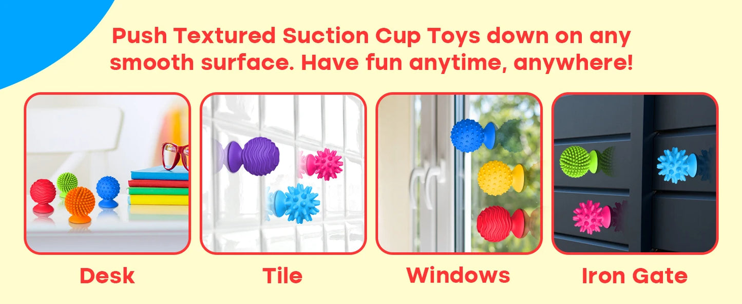 8 Pcs Silicone Soft Sensory Fidget Toys