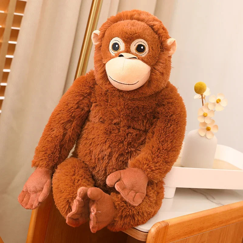 Gorilla Chimpanzees Monkey Plush Toy – Realistic & Cuddly