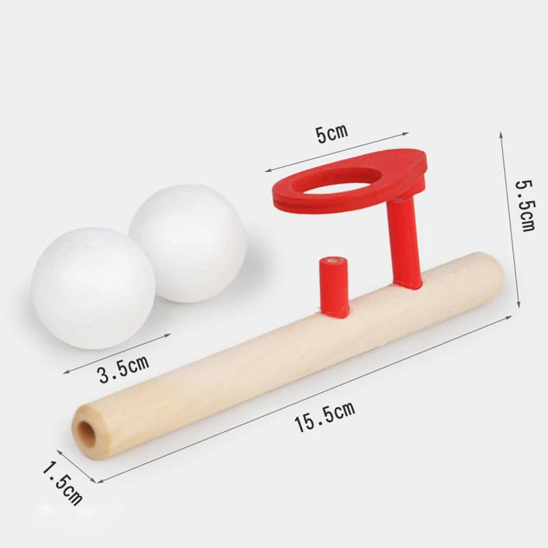 Kids Whistle Speech Blowing Floating Ball