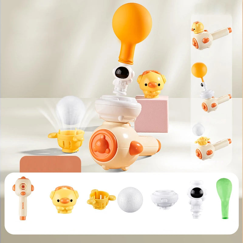 Kids Whistle Speech Blowing Floating Ball