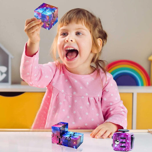 2pcs Galaxy Fidget Set