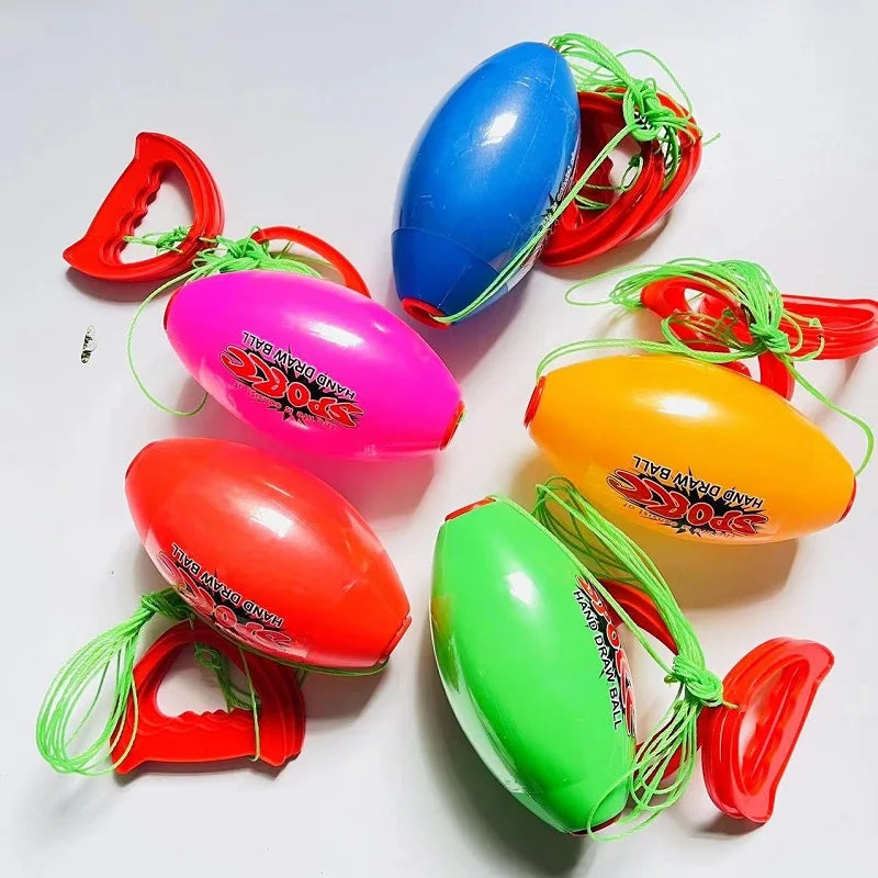 Outdoor Interactive Pulling Elastic Balls