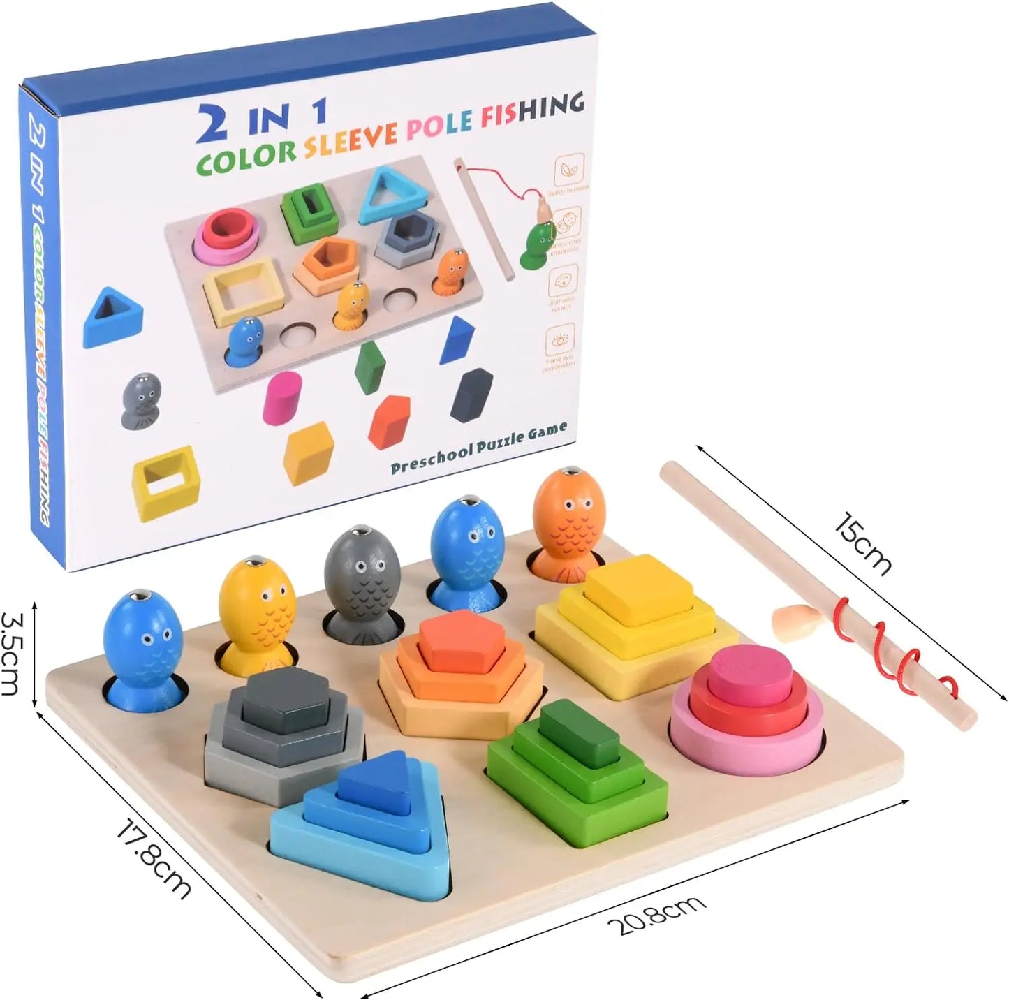 Magnetic Pairing Sorting Fishing Game
