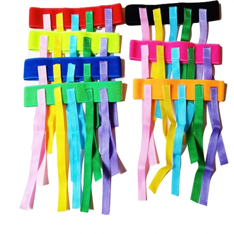 Outdoor Interactive Pulling Elastic Balls