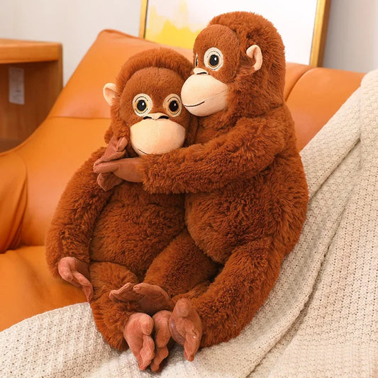 Gorilla Chimpanzees Monkey Plush Toy – Realistic & Cuddly