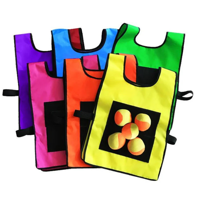 Outdoor Interactive Pulling Elastic Balls