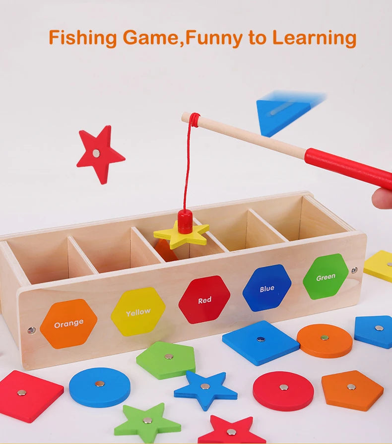 Magnetic Pairing Sorting Fishing Game