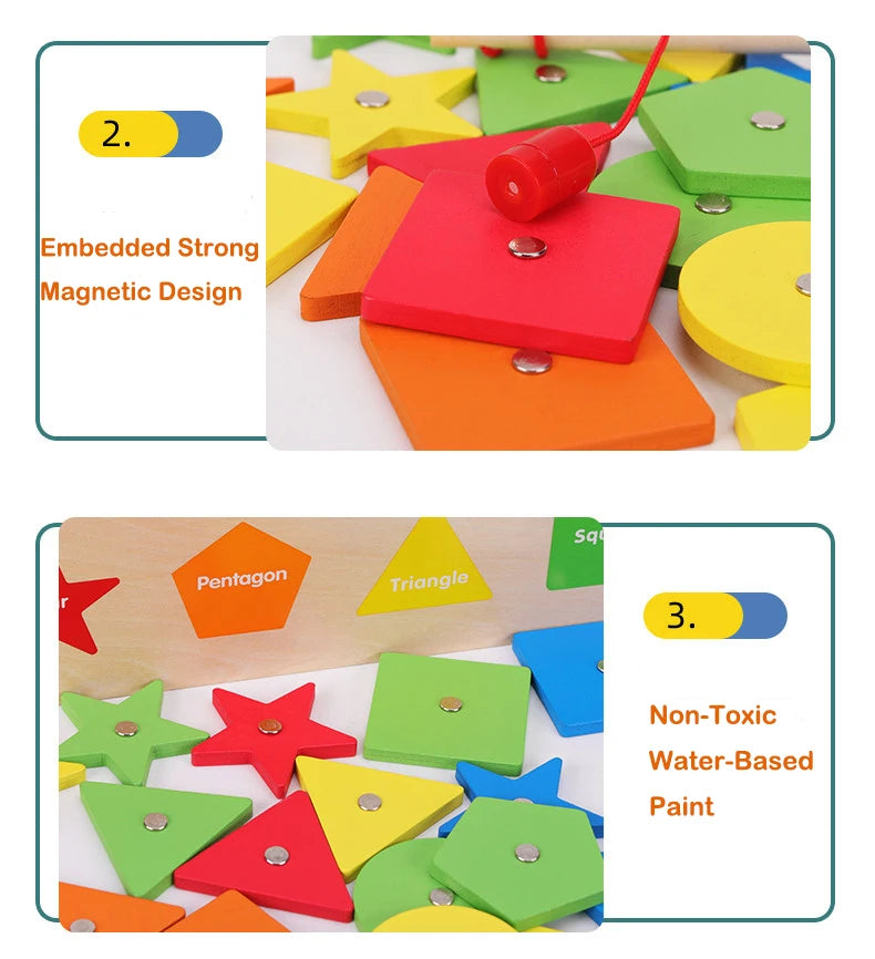 Magnetic Pairing Sorting Fishing Game