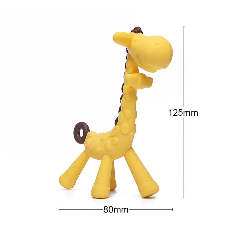 Chewy Teether Silicone Giraffe Toy