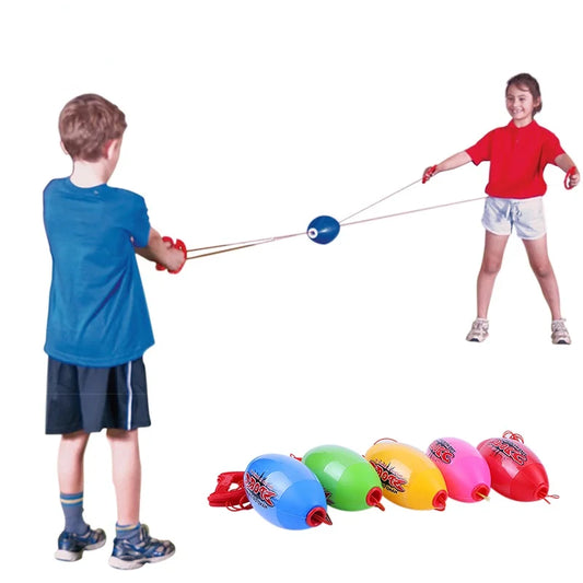 Outdoor Interactive Pulling Elastic Balls
