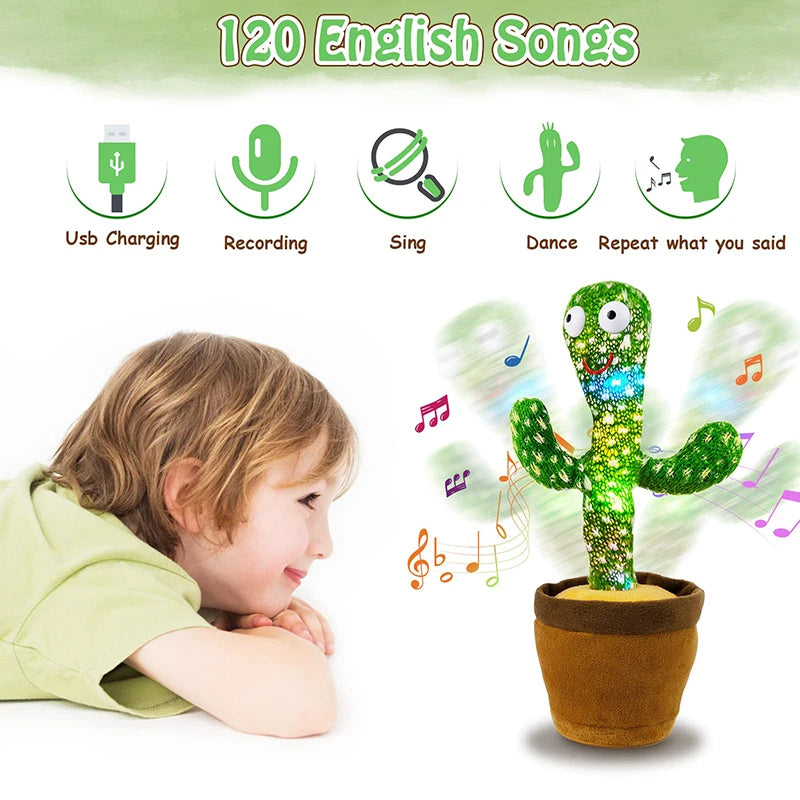 Dancing Cactus with 120 Song
