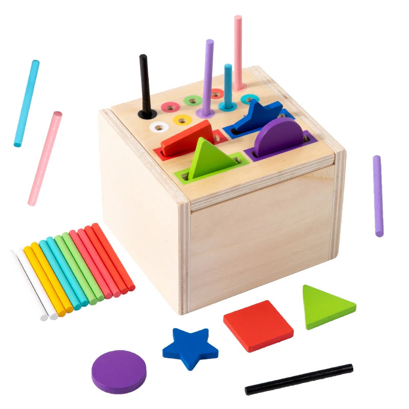 Wooden Colour Sorting Toys