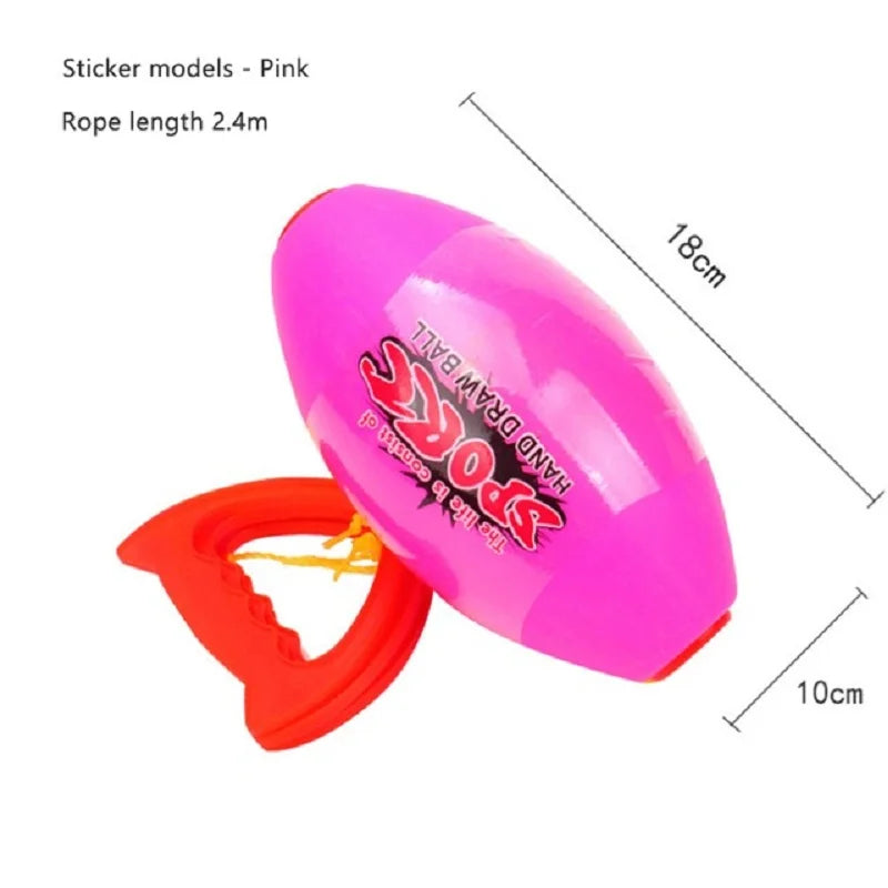 Outdoor Interactive Pulling Elastic Balls