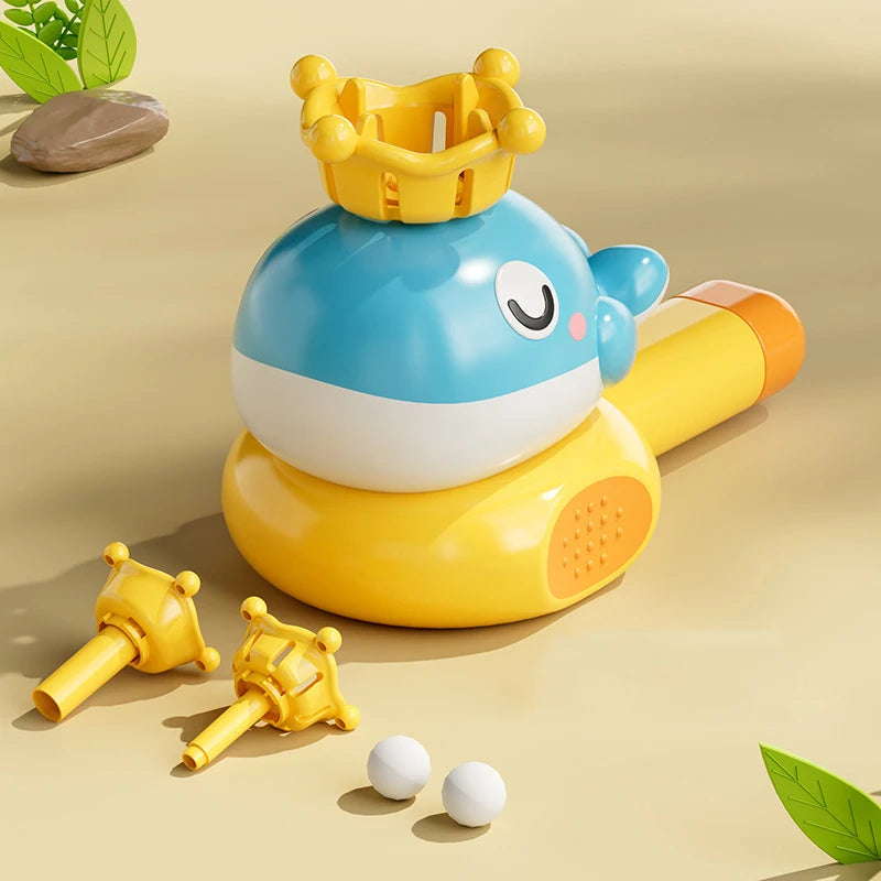 Kids Whistle Speech Blowing Floating Ball