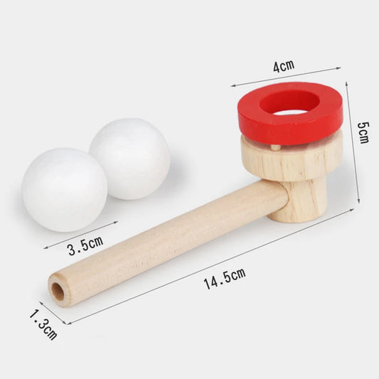 Kids Whistle Speech Blowing Floating Ball